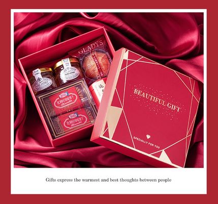 Su misura stampando CDR PDF di AI PSD di regalo dei contenitori del pacchetto cosmetico di sorpresa