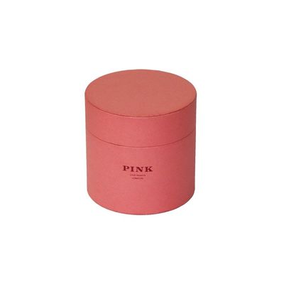 Contenitore di carta riutilizzabile del cilindro di rosa del diametro di 10cm per l'imballaggio della camicia