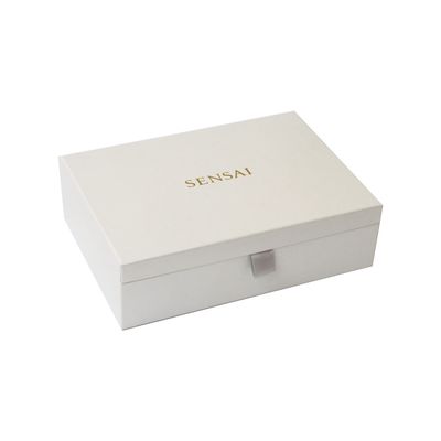 Il bianco ha riciclato i contenitori di regalo cosmetici 25*20.5*7.5cm per il profumo della crema dell'occhio