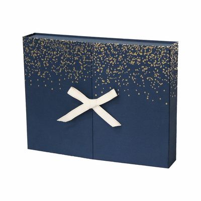 Contenitore di regalo di sorpresa di 30 blu navy dei cassetti, bellezza Advent Calendar With Ribbon
