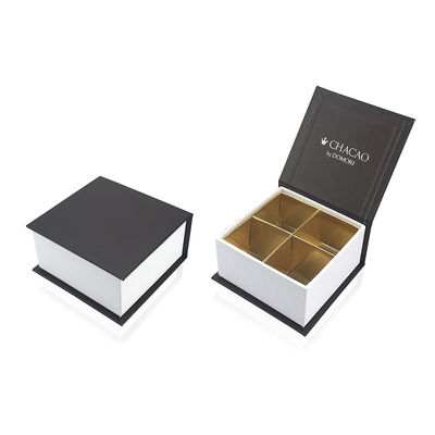 Contenitori d'imballaggio di regalo del cioccolato di colore di PMS di approvazione ISO9001 con le griglie