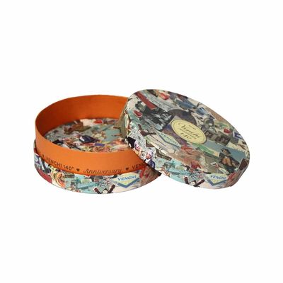 Contenitori d'imballaggio di regalo del cioccolato del diametro 14cm di colore di Pantone da tasca