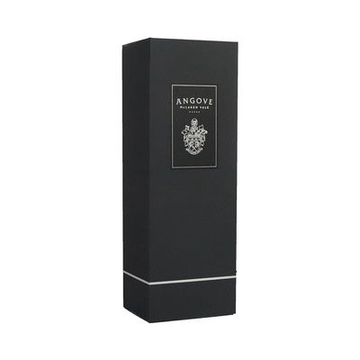 Matt Black Wine Gift Packaging pieghevole inscatola il tipo pieghevole