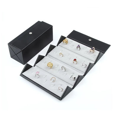 contenitori di gioielli su ordinazione pieghevoli magnetici del cartone di 10*5*5cm per l'anello