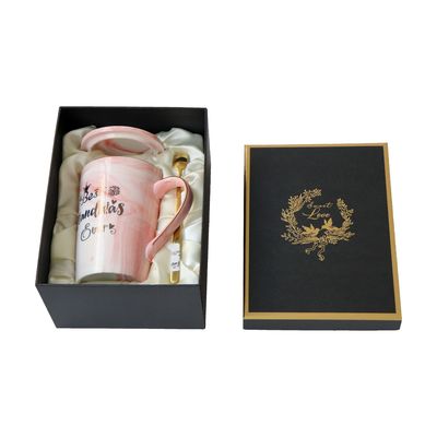 Logo Set Up Gift Box di timbratura di carta rigido per la serie della tazza da caffè