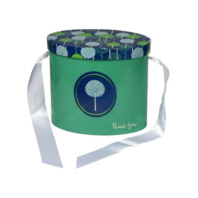 Contenitore di imballaggio di corrispondenza del regalo di ellisse del cartone per il giorno di ringraziamento