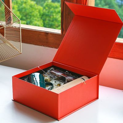 Fermo magnetico pre avvolto di Flip Top Gift Boxes With del cartone