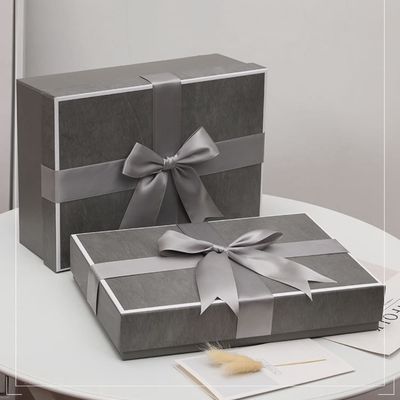 Contenitore di regalo su misura di rettangolo di colore di Pantone grande con il contenitore di regalo della sciarpa dei coperchi