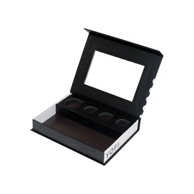 Scatola di stoccaggio magnetica su misura della chiusura, contenitore di regalo magnetico del coperchio Multifuntional con lo specchio