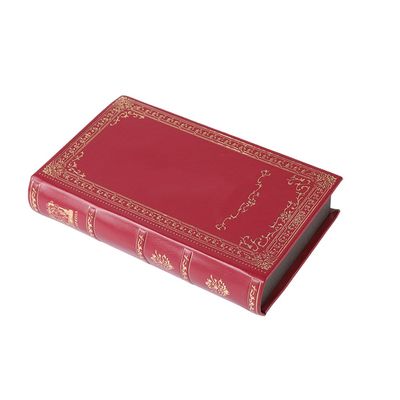 Contenitori di regalo rossi del profumo di forma del libro 21*13*4cm con il coperchio e EVA Insert magnetici