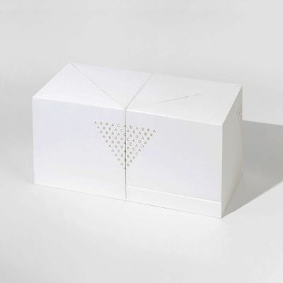 I contenitori di regalo cubici magnetici del profumo, contenitore di regalo della doppia porta hanno personalizzato la dimensione