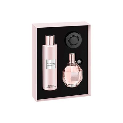 Contenitori di regalo del profumo di approvazione ISO9001 tre pezzi per la lozione del corpo