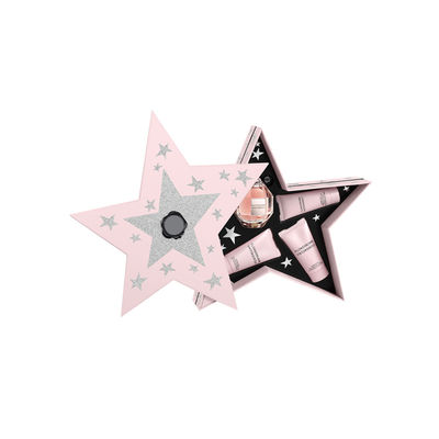 Contenitori di regalo stellati decorativi del profumo di forma con il coperchio staccabile