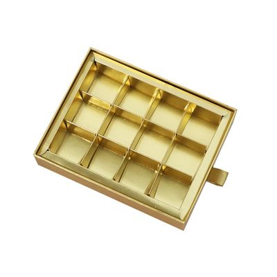 i divisori 3X4 estraggono la timbratura di oro del contenitore di regalo Logo Multifunctional