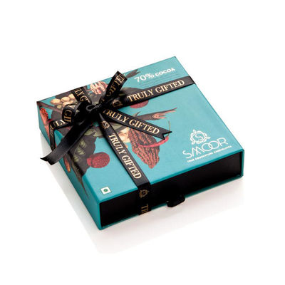 Tipo contenitori d'imballaggio di regalo del cioccolato, contenitore del cassetto di cioccolato di 12 cavità per Valentine Day