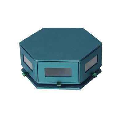 contenitore di cioccolato di esagono di 20*17.5*7.7cm, stile girante del cassetto del contenitore di regalo per la confetteria