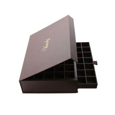 Contenitori d'imballaggio di regalo del cioccolato di doppio strato di servizio dell'OEM con la base del cassetto