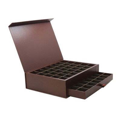 Contenitori d'imballaggio di regalo del cioccolato di doppio strato di servizio dell'OEM con la base del cassetto