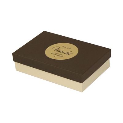 Due pezzi del cartone di cioccolato della scatola 20*13*5cm di Candy con il coperchio