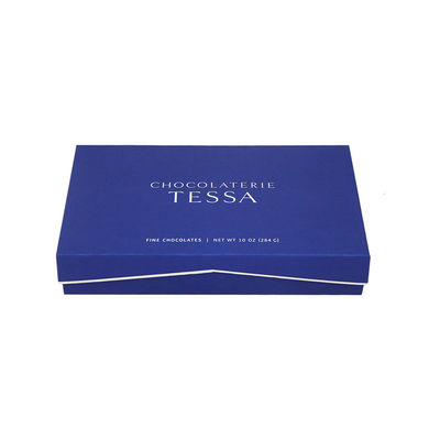Il cioccolato di lusso multiuso dei blu navy inscatola imballando, contenitori vuoti di tartufo su misura