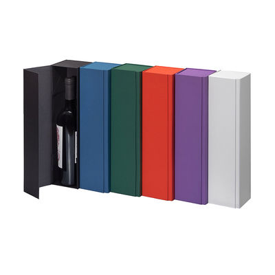 Stampa d'imballaggio celata di Flip Top CMYK 4C dei contenitori di regalo vicino del vino del magnete