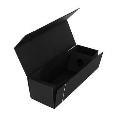 Matt Black Wine Gift Packaging pieghevole inscatola il tipo pieghevole