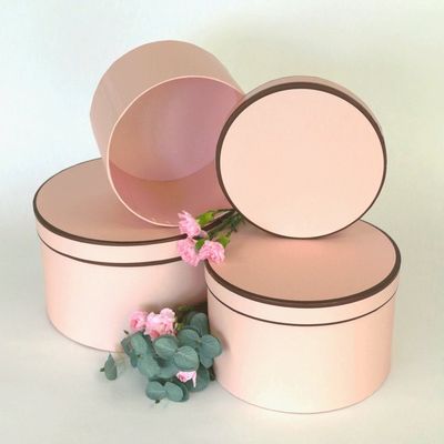 Il contenitore di regalo rotondo del mazzo del fiore di certificazione ISO9001 ha ordinato le dimensioni