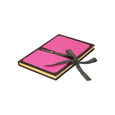 La copertina dura su misura di Bowknot ha allineato il giornale per lo schizzo delle note
