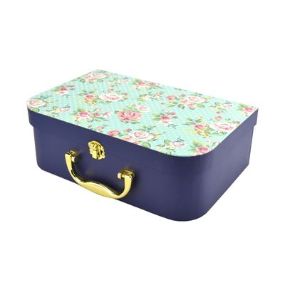 Le valigie del cartone di stoccaggio inscatolano piccolo Toy Organizer With Hinged Lids